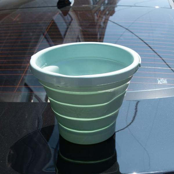 세차 폴딩 바스켓 블루