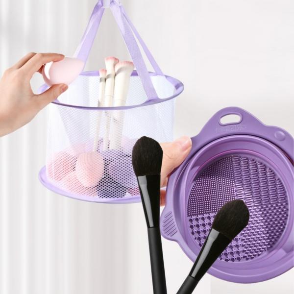 브러쉬 건조망 세척패드 세트