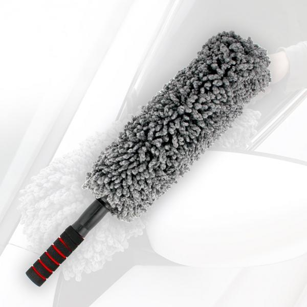 길이조절 차량용 먼지떨이 청소 브러쉬