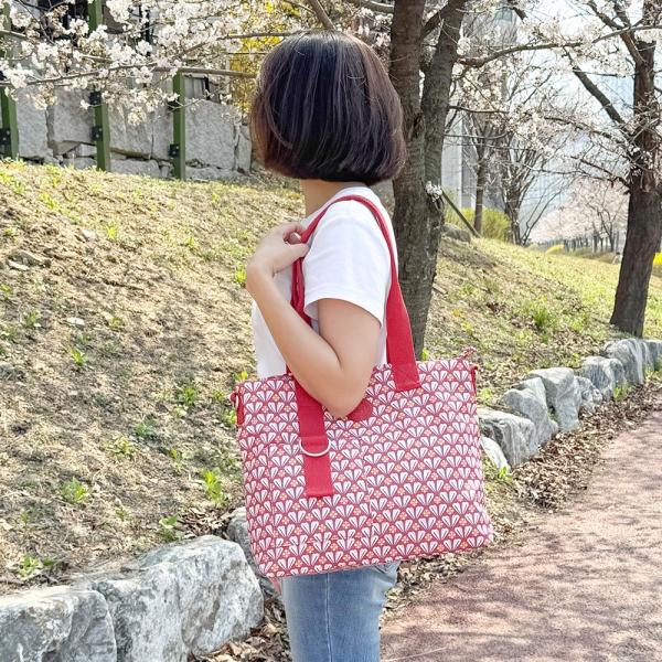 DKAC_91502 데일리 캐주얼 하트패턴 여성 숄더 크로스백