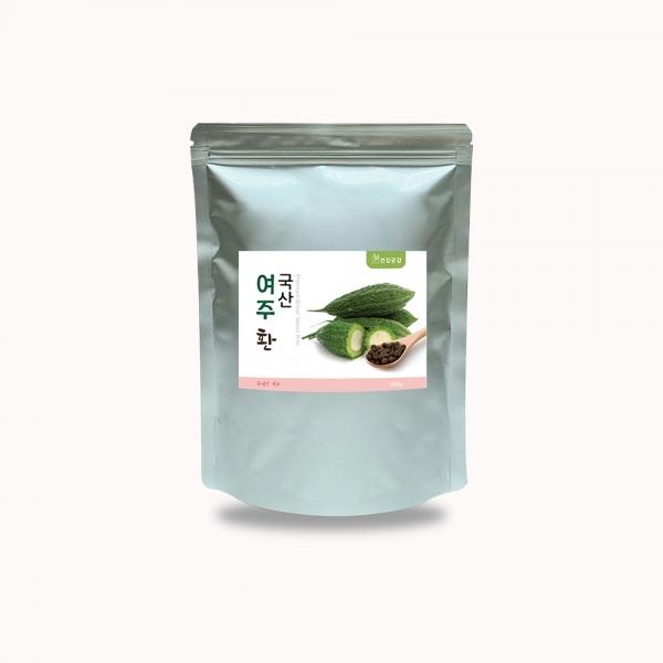 건강공감 국내산 여주환 이중지퍼백 500g