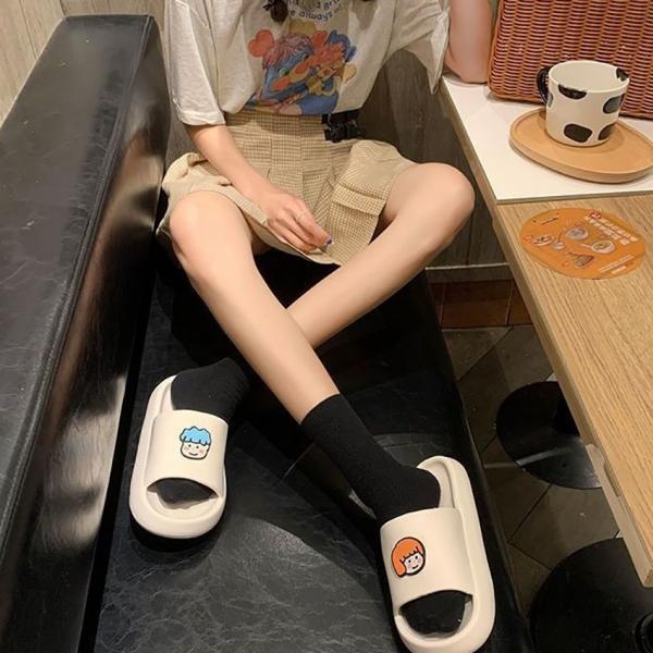 커플 샌들 미끄럼방지 폭신 슬리퍼