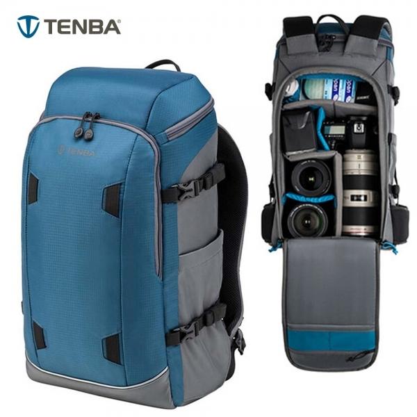 TENBA 사진작가 카메라 가방 백팩 Solstice 20L Blue (636-414)