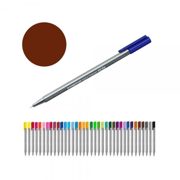 f20 88250 스테들러 트리플러스 화인라이너 334-76브라운 0.3mm 1개 1개입