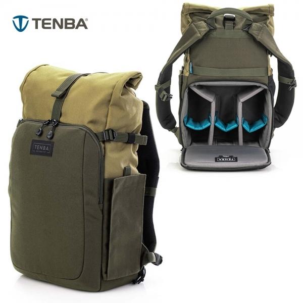 TENBA 사진작가 카메라 가방 백팩 Fulton V2 14L Tan Olive (637-734)