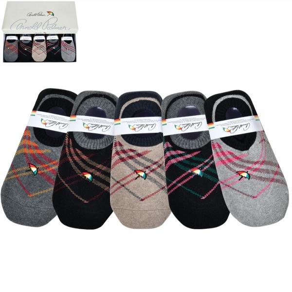 아놀드파마 감각적인 디자인 사선 편직 세침 파일 숙녀 덧신