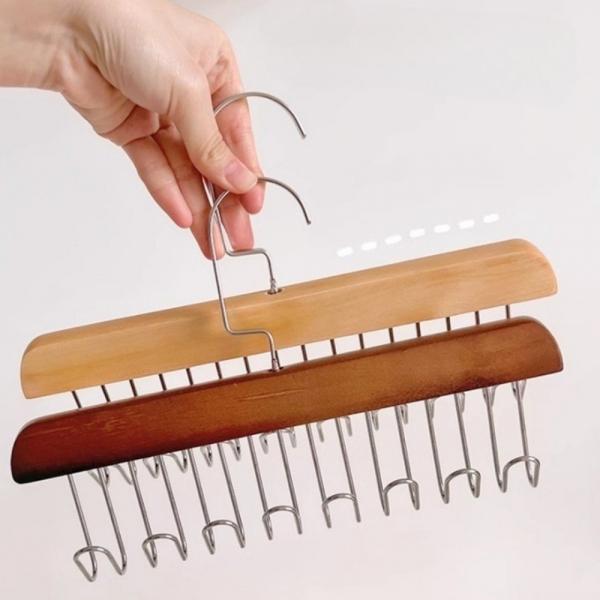 공간활용 벨트 넥타이걸이 후크걸이 멀티 옷걸이 8구