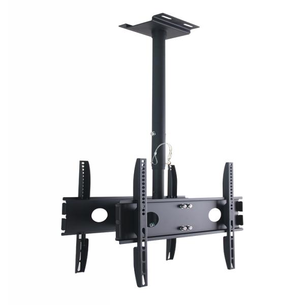 천장형 듀얼 모니터,TV 브라켓 EZ-CB400B-L50-100