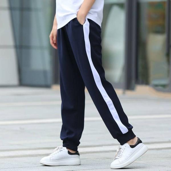 교복몰 스포츠 네이비 옆라인 조거팬츠 샤이