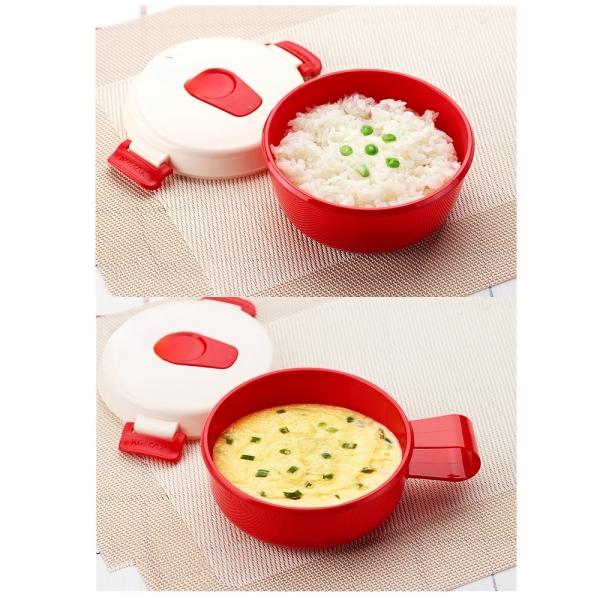 코멕스 전자레인지 전용용기 라이스/에그