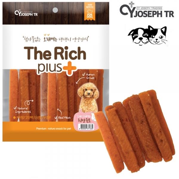 CY요셉 더리치플러스 오래먹는 치킨 육포 300g (강아지 간식)