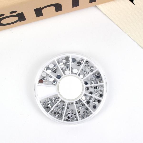 네일아트재료 데코파츠 실버큐빅