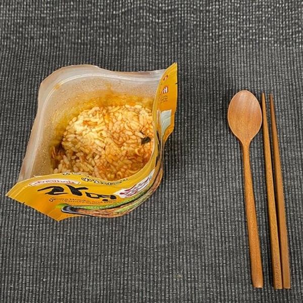 즉석밥 비상전투식량 김치찌게라면밥 110g