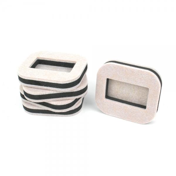 의자바퀴 고정커버 베이지 5개입