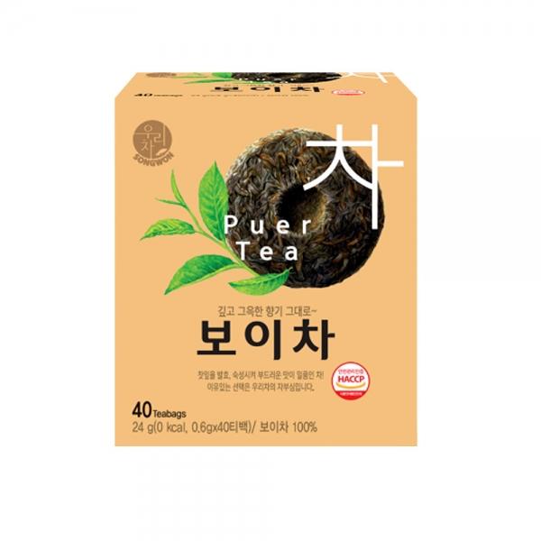 송원 우리차 보이차 40T