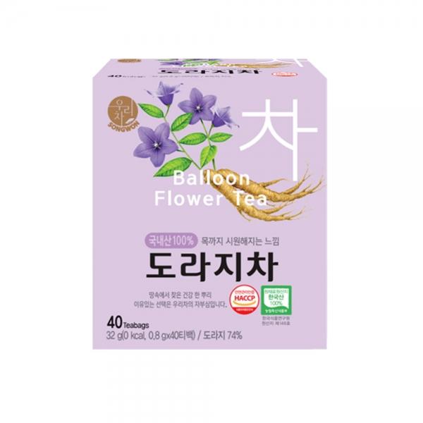 송원 우리차 도라지차 40T