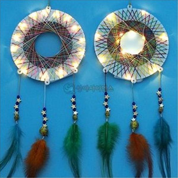 (SA) 비즈 스트링아트 드림캐쳐(LED형 5인)