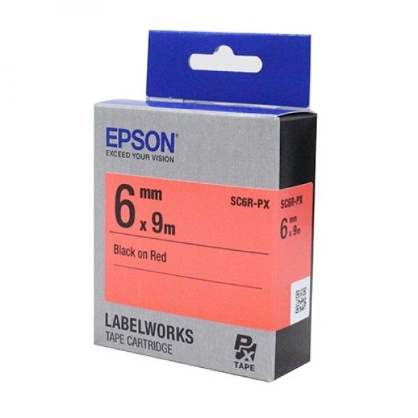 EPSON)라벨프린터리본(SC6R)적색/흑문자