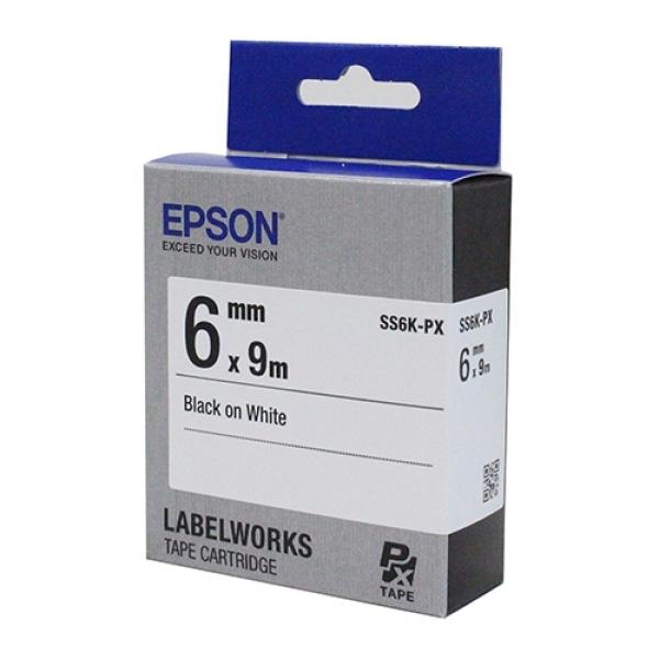 EPSON)라벨프린터리본(SS6K)백색/흑문자