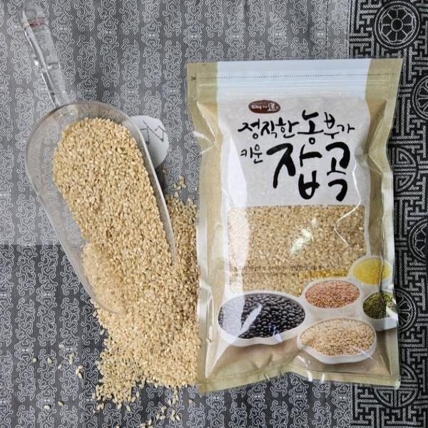 즉석도정 5분도미 1kg 맛보기용 쌀눈쌀  안성마춤농협 추청현미 25년산