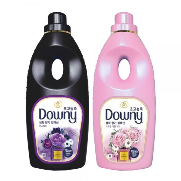 다우니 초고농축 생화 향기 섬유유연제 1L 2종