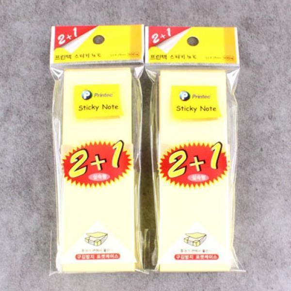 621B] 4000 스티키 노트 2+1 (6개세트)