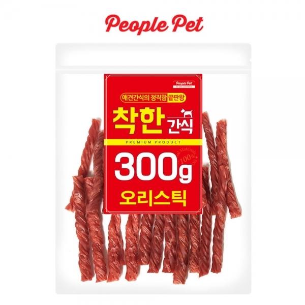 피플펫 착한간식 오리스틱 300g