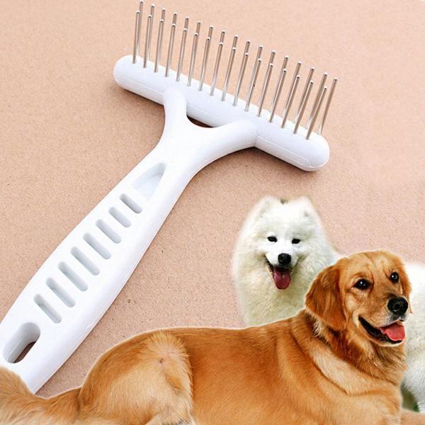 애견 강아지 고양이 저자극 안아픈 빗 안전 털갈이 브러쉬