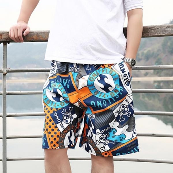 쿨시원 휴가지 남자 반바지 여름 바닷가 트레이닝팬츠