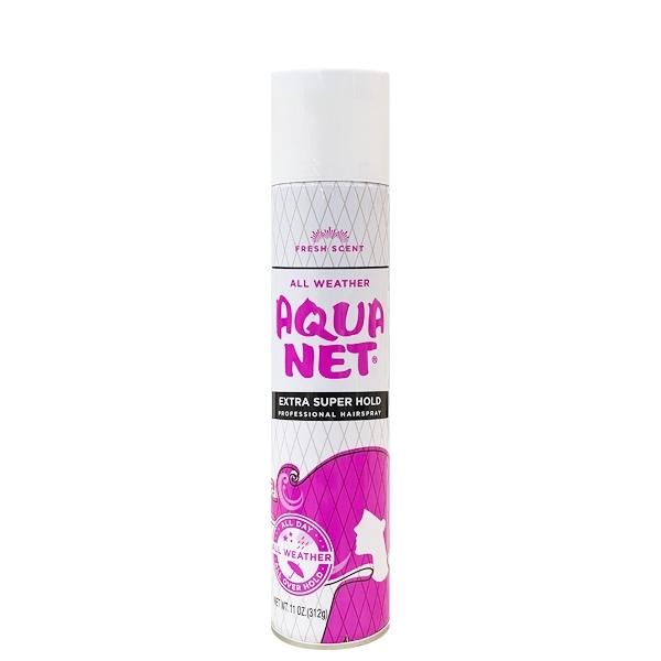아쿠아넷 엑스트라 슈퍼 홀드 헤어스프레이 312g