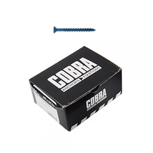 코브라탭 4.8mm 코팅 나사못 622C 57mm 100개입