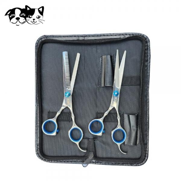 모모 도금볼트 미용가위 숱가위 세트