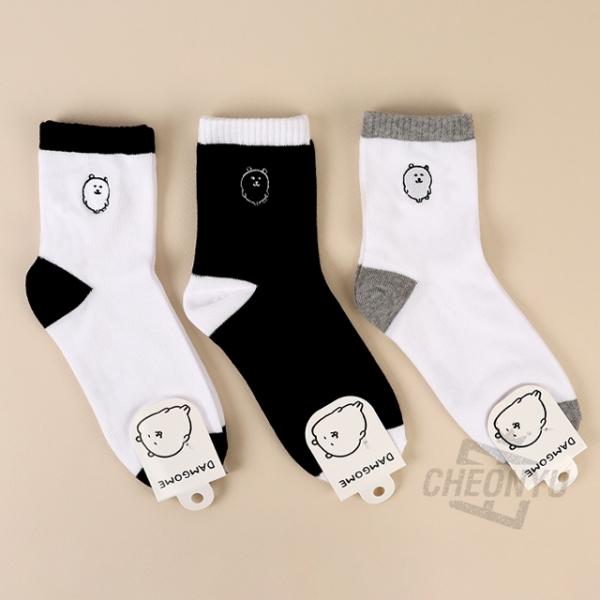 담곰이 베이직 자수양말
