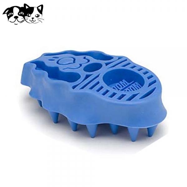 KONG 퍼피 줌그룸 브러쉬 (Small) (블루) (강아지 브러쉬)