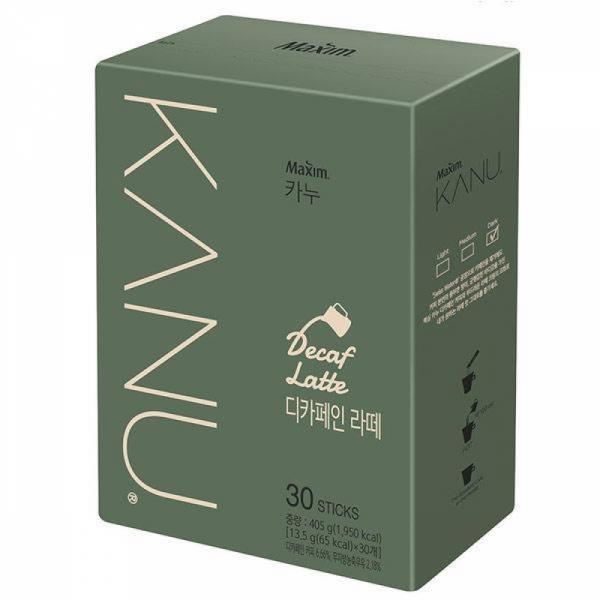 맥심 카누 디카페인 라떼 13.5gX30T 동서식품