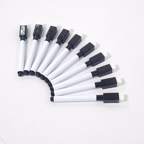 자석 지우개 보드마카 블랙 10pc