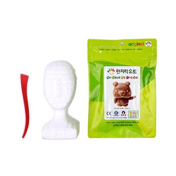 (EY) 만지락 두상 만들기세트 (소프트 유토 300g)