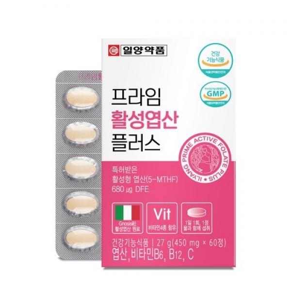 프라임 활성엽산 플러스 60정