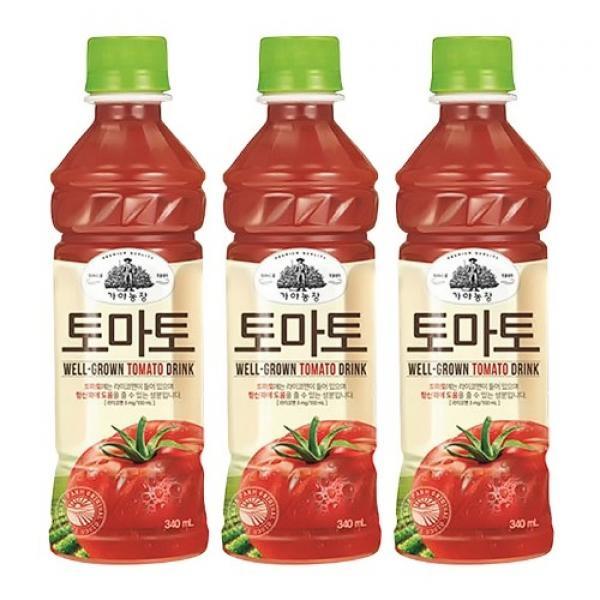 웅진 가야농장 토마토농장 340ml x24페트