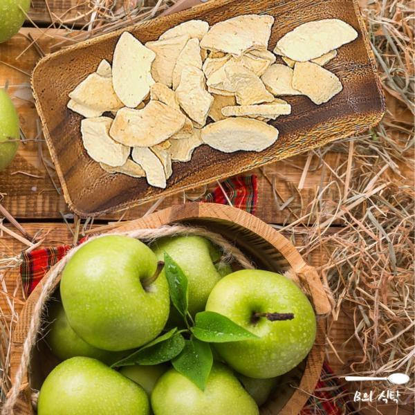 동결 건조 말린 과일 간식 사과 칩 3팩