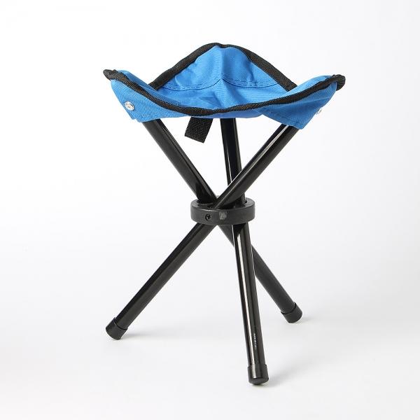 야외용 삼각발 접이식의자 접이식 캠핑의자 (파랑)