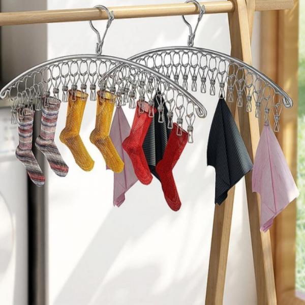 스테인레스 빨래집게 양말 속옷 빨래걸이