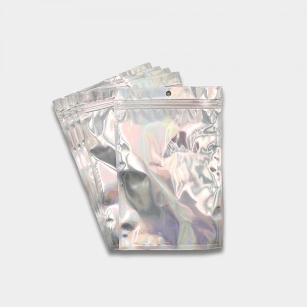 걸이형 홀로그램 지퍼백 16cmx24cm 1p