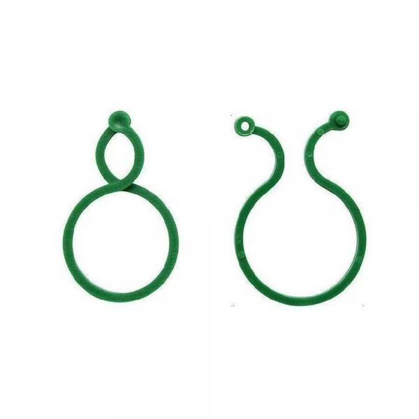 원예 식물 고추지지대 고정 클립 타이 10P