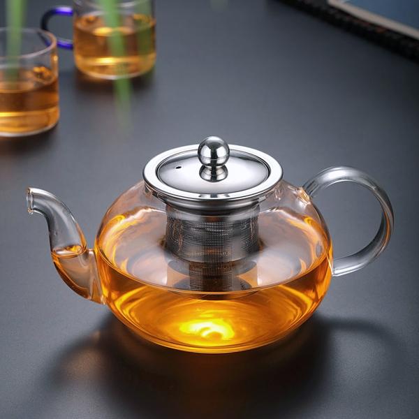 [로하티] 오늘의티 내열유리 차포트 티팟 차망주전자