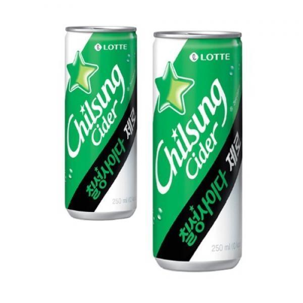 롯데칠성 칠성사이다 제로 250ml 30캔