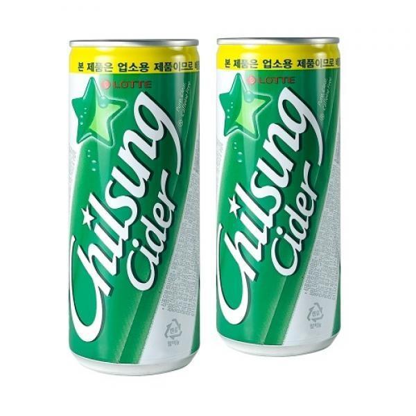 롯데칠성 칠성사이다 245ml 30캔 업소용(바코드X)