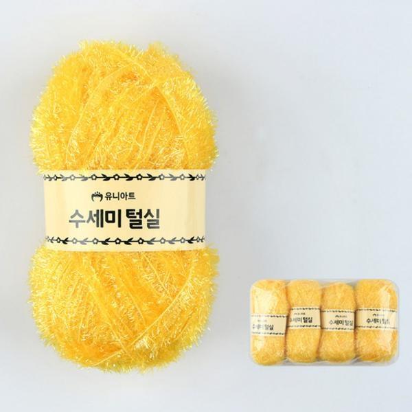 유니아트(털실) 4000 수세미털실 (4개입) (NO.109)