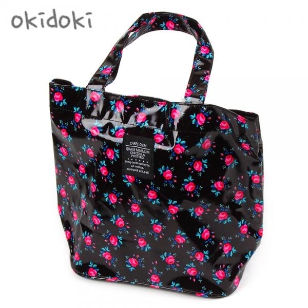 오키도키 비비드 물빠짐 토트백 (블랙)