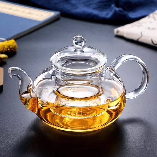 [로하티] 차다옴 내열유리 차포트 티팟 차망주전자